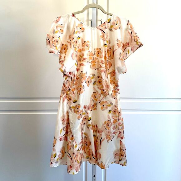 NWT Joie. Hunter Floral shift dress Size 4 - Picture 4 of 8
